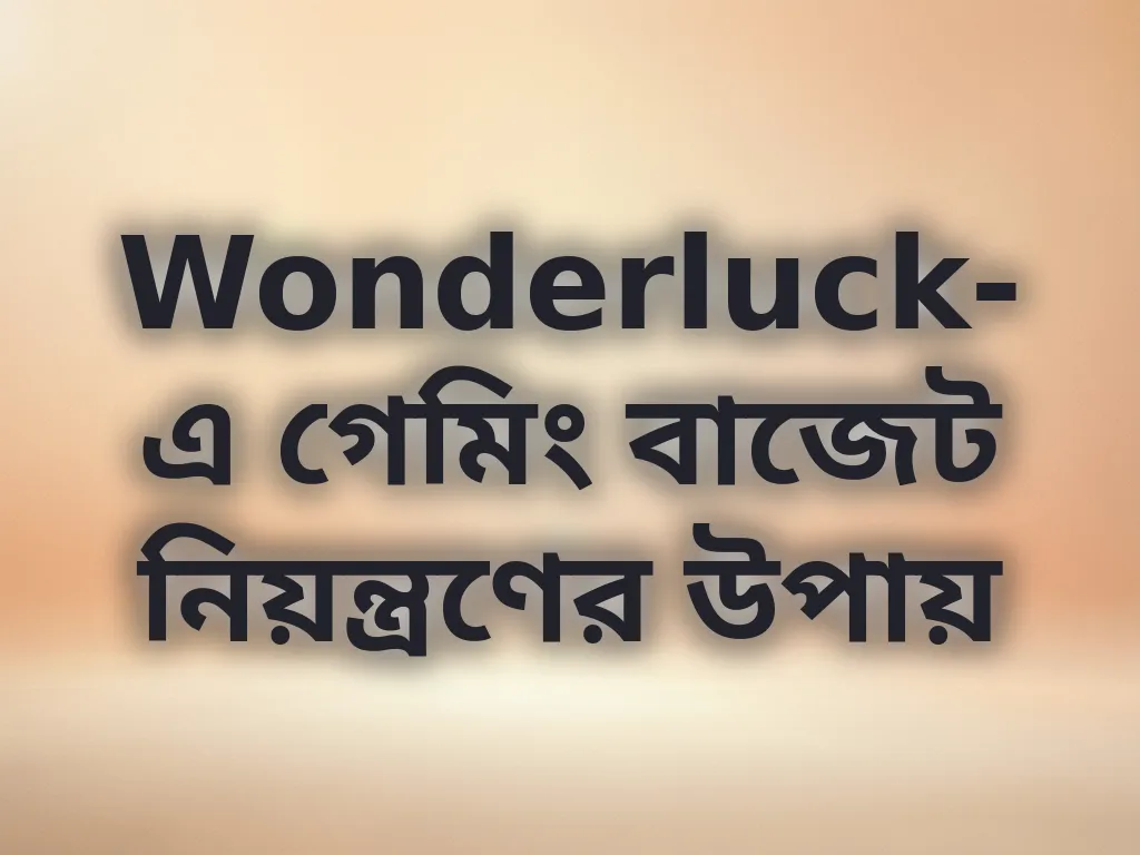 বাজেট ম্যানেজমেন্ট গাইড